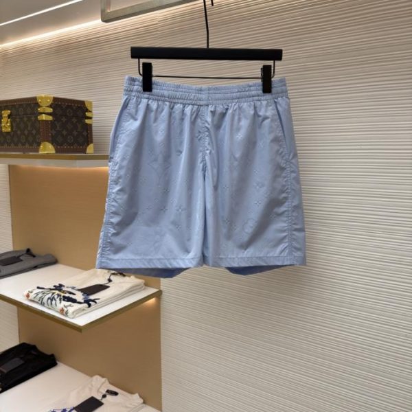 designer,replica,clothing,fake,1:1,lv,luxury,high quality LOUIS VUITTON Subtle Print Elasticated Beach Shorts (ZFQOD)