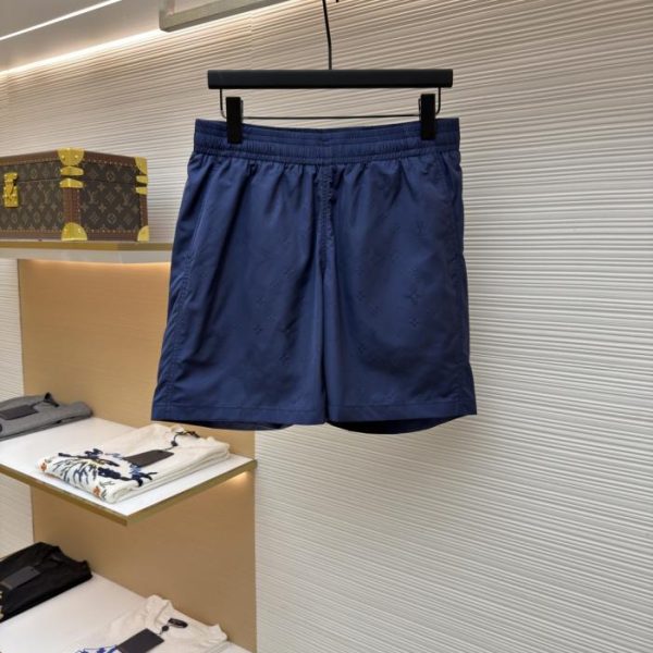 designer,replica,clothing,fake,1:1,lv,luxury,high quality LOUIS VUITTON Subtle Print Elastic Bound Beach Shorts (R1EMM)