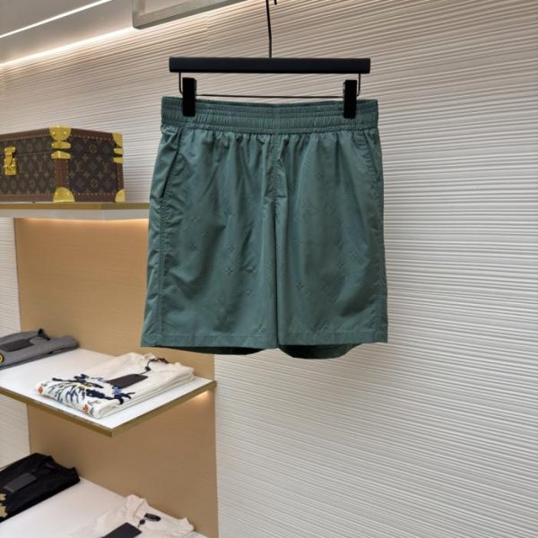 designer,replica,clothing,fake,1:1,lv,luxury,high quality LOUIS VUITTON Subtle Print Elastic Bound Beach Shorts (NIBMO)