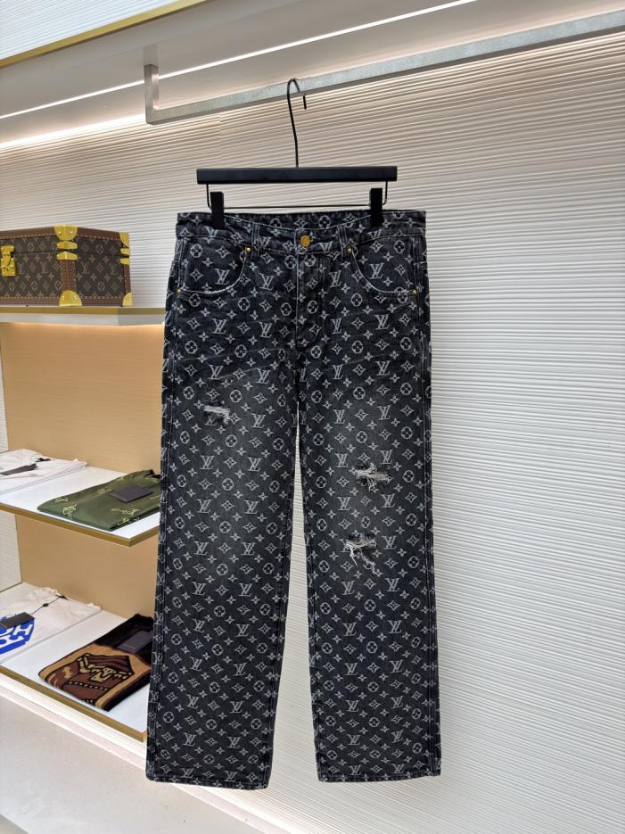 designer,replica,clothing,fake,1:1,lv,luxury,high quality LOUIS VUITTON Limited Edition Distressed Jacquard Jeans with Little Red Man Embroidery (6EHWI) designer,replica,clothing,fake,1:1,lv,luxury,high quality LOUIS VUITTON Limited Edition Distressed Jacquard Jeans with Little Red Man Embroidery (6EHWI)