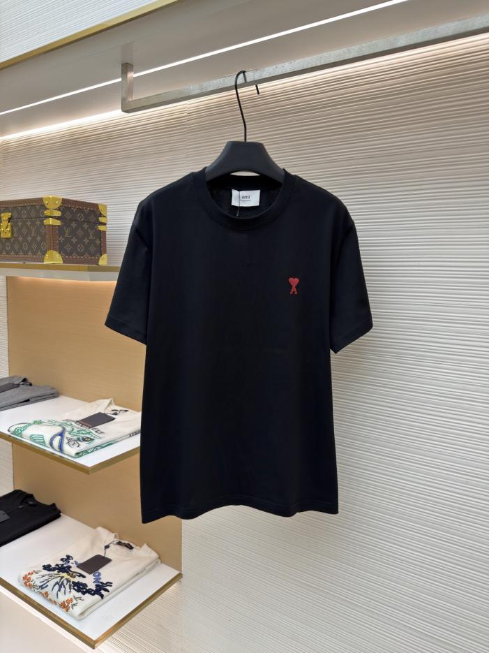 designer,replica,clothing,fake,1:1,lv,luxury,high quality Ami logo embroidered short-sleeved T-shirt, item number 1683026-X90(U2OBC) designer,replica,clothing,fake,1:1,lv,luxury,high quality Ami logo embroidered short-sleeved T-shirt, item number 1683026-X90(U2OBC)