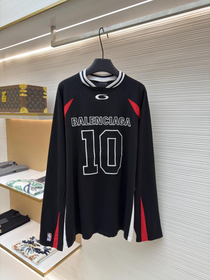 designer,replica,clothing,fake,1:1,lv,luxury,high quality Balenciaga NBA collaboration embroidered long-sleeved shirt, style number 1682978-A90(VAR87) designer,replica,clothing,fake,1:1,lv,luxury,high quality Balenciaga NBA collaboration embroidered long-sleeved shirt, style number 1682978-A90(VAR87)