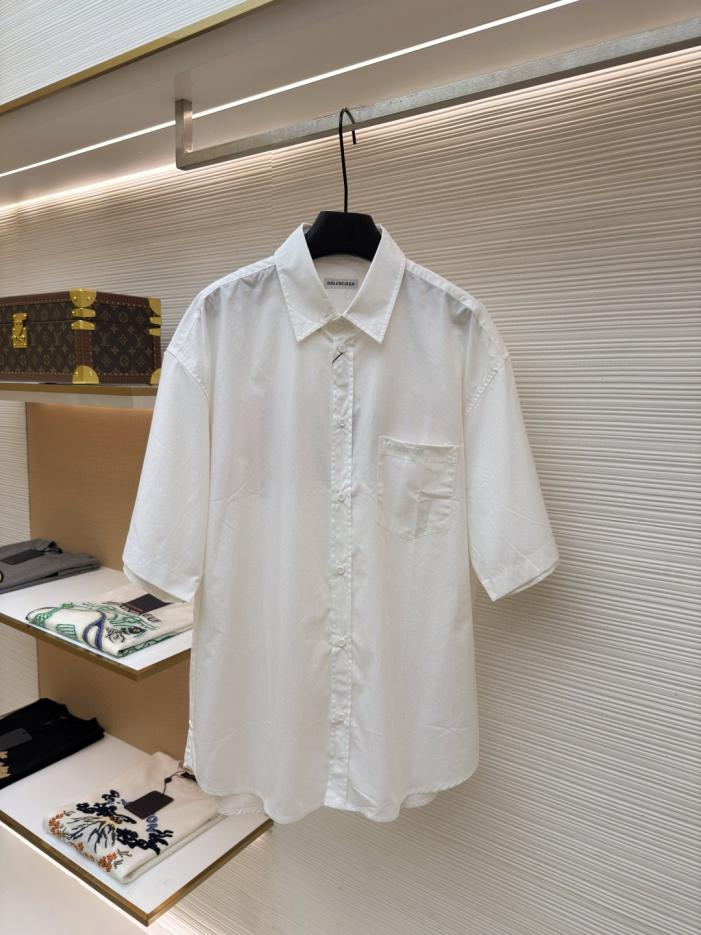 designer,replica,clothing,fake,1:1,lv,luxury,high quality Balenciaga tape-up short-sleeved shirt, item number 1682973-A50(5YR98) designer,replica,clothing,fake,1:1,lv,luxury,high quality Balenciaga tape-up short-sleeved shirt, item number 1682973-A50(5YR98)