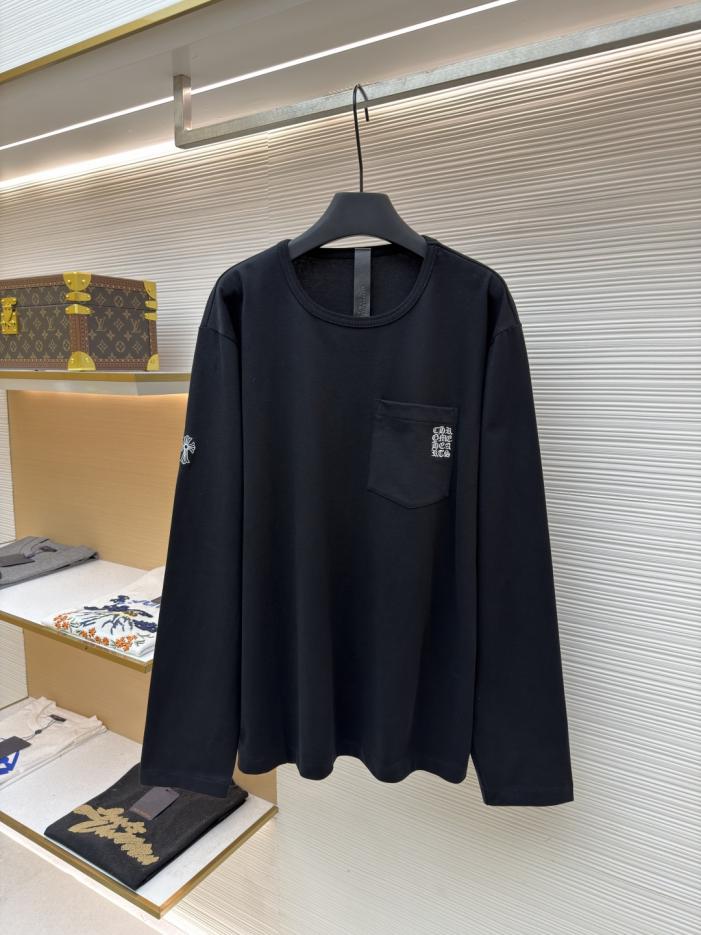 designer,replica,clothing,fake,1:1,lv,luxury,high quality Chrome Hearts Embroidered Pocket Long T-Shirt, Item No. 1681980-A60(5A0VO) designer,replica,clothing,fake,1:1,lv,luxury,high quality Chrome Hearts Embroidered Pocket Long T-Shirt, Item No. 1681980-A60(5A0VO)