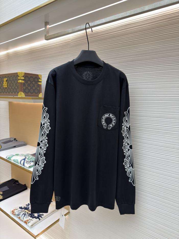 designer,replica,clothing,fake,1:1,lv,luxury,high quality Chrome Hearts Classic Floral Arm Horseshoe Print Long-Sleeve T-Shirt, Item No. 1683021-A60(9G6DI) designer,replica,clothing,fake,1:1,lv,luxury,high quality Chrome Hearts Classic Floral Arm Horseshoe Print Long-Sleeve T-Shirt, Item No. 1683021-A60(9G6DI)