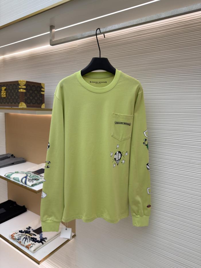 designer,replica,clothing,fake,1:1,lv,luxury,high quality Chrome Hearts Limited Edition Apple Green Long-Sleeve T-Shirt, Style Code 1683025-A60(5WHAZ) designer,replica,clothing,fake,1:1,lv,luxury,high quality Chrome Hearts Limited Edition Apple Green Long-Sleeve T-Shirt, Style Code 1683025-A60(5WHAZ)