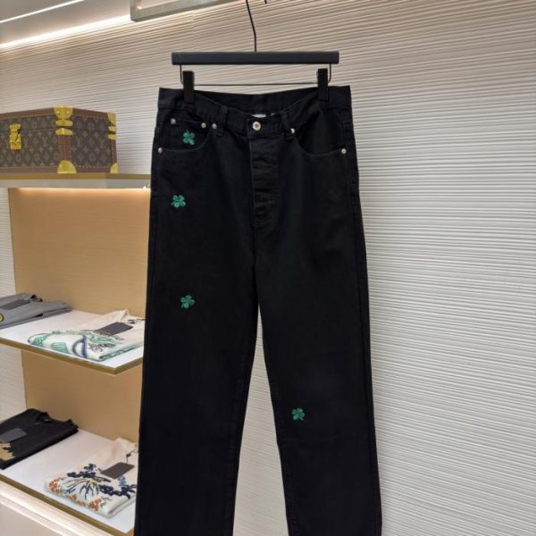 designer,replica,clothing,fake,1:1,lv,luxury,high quality Dior cotton twill four-leaf clover embroidery, item number 1683118-B25 (LDBJN)