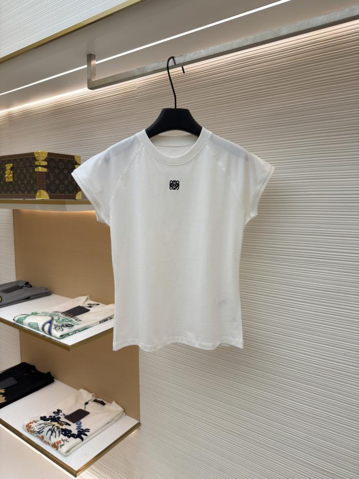 designer,replica,clothing,fake,1:1,lv,luxury,high quality Loewe women’s short-sleeved cotton-blend raglan sleeve top (item number 1683121-X90(LNXO3)) designer,replica,clothing,fake,1:1,lv,luxury,high quality Loewe women’s short-sleeved cotton-blend raglan sleeve top (item number 1683121-X90(LNXO3))