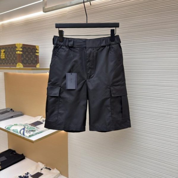 designer,replica,clothing,fake,1:1,lv,luxury,high quality Prada Nylon Cargo Shorts, Item No. 1683092-A75(CZWUH)