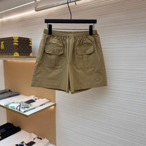 designer,replica,clothing,fake,1:1,lv,luxury,high quality Prada cargo shorts with flap pockets, style number 1683119-A55 (2791G)
