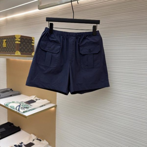 designer,replica,clothing,fake,1:1,lv,luxury,high quality Prada cargo shorts with flap pockets, style number 1683120-A55 (KGJNY)
