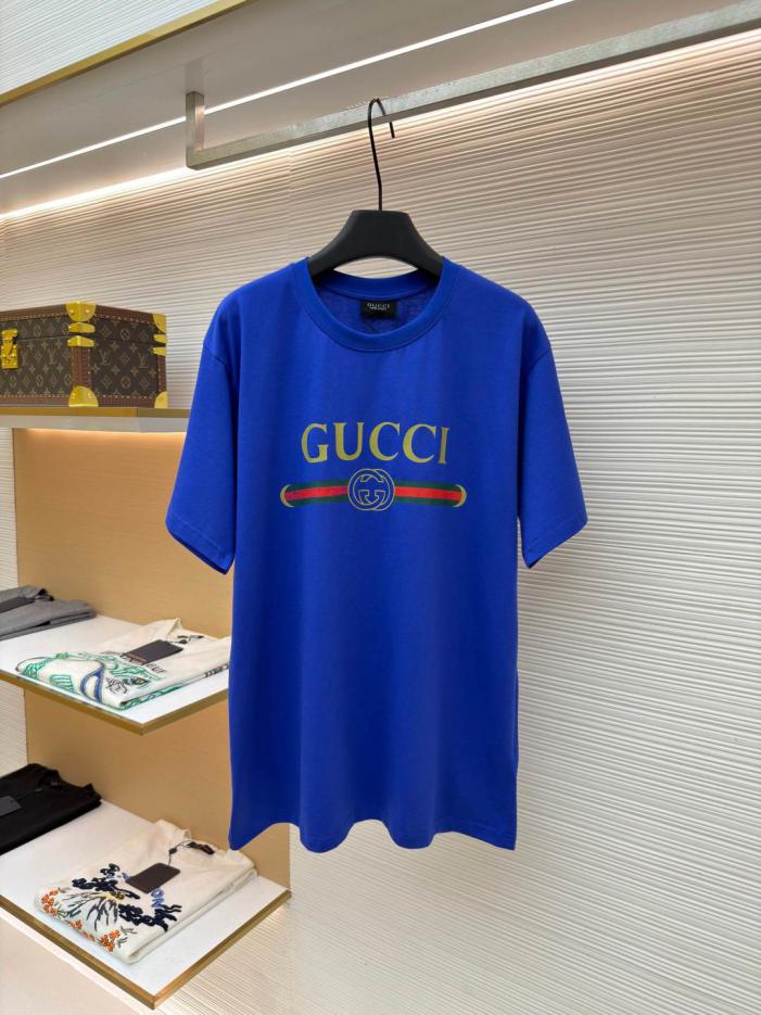 designer,replica,clothing,fake,1:1,lv,luxury,high quality Gucci oversized logo printed belt classic short-sleeved T-shirt, style number 1683104-X80(9E033) designer,replica,clothing,fake,1:1,lv,luxury,high quality Gucci oversized logo printed belt classic short-sleeved T-shirt, style number 1683104-X80(9E033)
