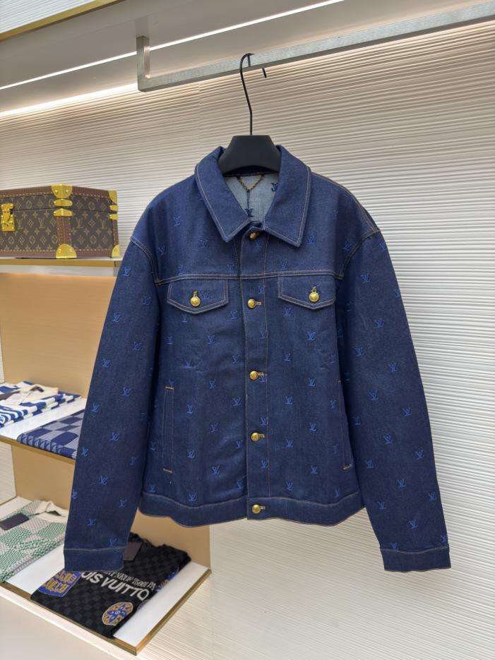 designer,replica,clothing,fake,1:1,lv,luxury,high quality LOUIS VUITTON Embroidered Logo Denim Jacket, Item No. 1680016-B85(1HYH1) designer,replica,clothing,fake,1:1,lv,luxury,high quality LOUIS VUITTON Embroidered Logo Denim Jacket, Item No. 1680016-B85(1HYH1)