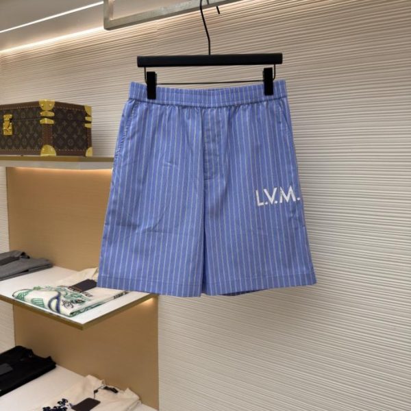 designer,replica,clothing,fake,1:1,lv,luxury,high quality LOUIS VUITTON Striped Jacquard Print Shorts, Item No. 1683207-A55(GD1W0)