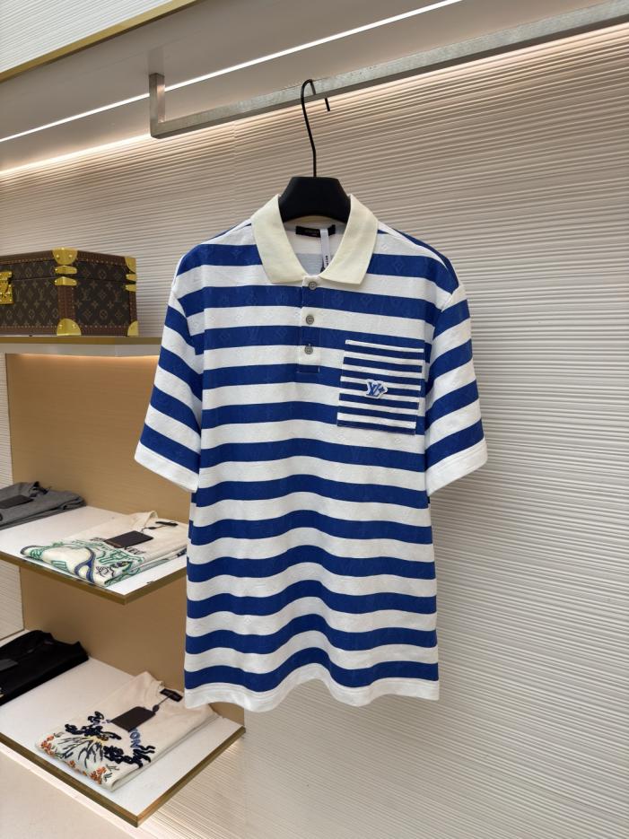 designer,replica,clothing,fake,1:1,lv,luxury,high quality LOUIS VUITTON Striped Polo Shirt, Item No. 1682865-A65(VM4JY) designer,replica,clothing,fake,1:1,lv,luxury,high quality LOUIS VUITTON Striped Polo Shirt, Item No. 1682865-A65(VM4JY)