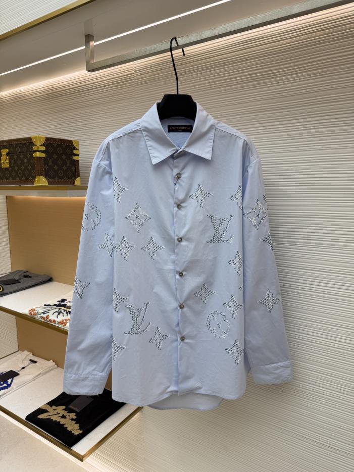 designer,replica,clothing,fake,1:1,lv,luxury,high quality LOUIS VUITTON Solid Color Collared Button-Down Long Sleeve Shirt, Item No. 1681882-B00(9MDJK) designer,replica,clothing,fake,1:1,lv,luxury,high quality LOUIS VUITTON Solid Color Collared Button-Down Long Sleeve Shirt, Item No. 1681882-B00(9MDJK)