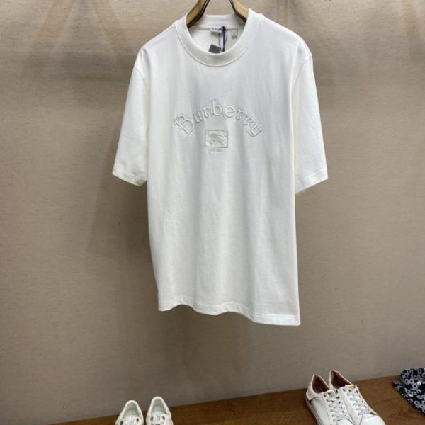 designer,replica,clothing,fake,1:1,lv,luxury,high quality Burberry Logo Cotton Short-Sleeve T-Shirt (N9K4X)