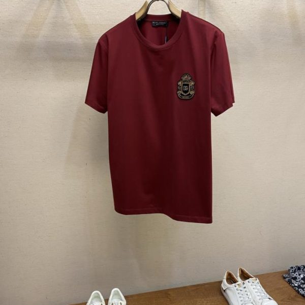 designer,replica,clothing,fake,1:1,lv,luxury,high quality DG New Short-Sleeve T-Shirt (TD17H)