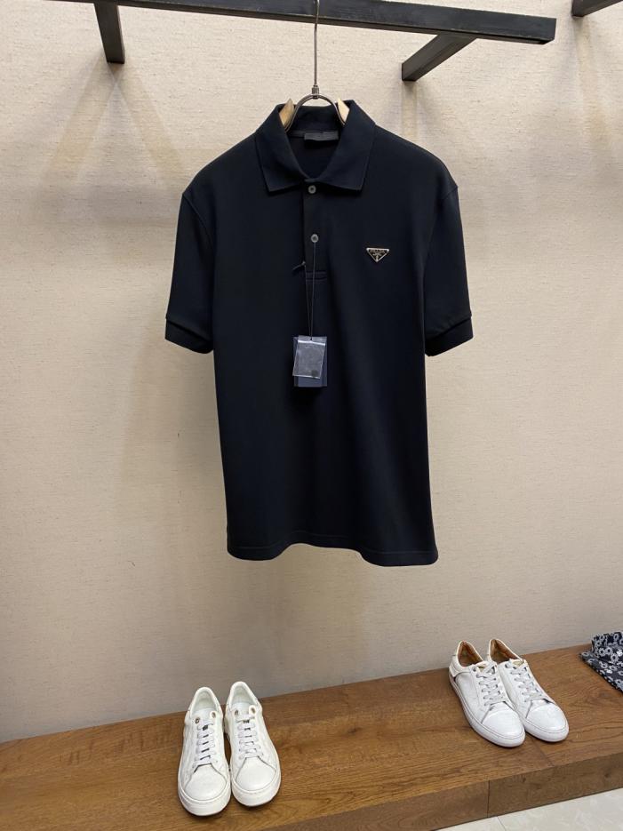 designer,replica,clothing,fake,1:1,lv,luxury,high quality Prada cotton polo shirt with triangle logo (M7JUW) designer,replica,clothing,fake,1:1,lv,luxury,high quality Prada cotton polo shirt with triangle logo (M7JUW)