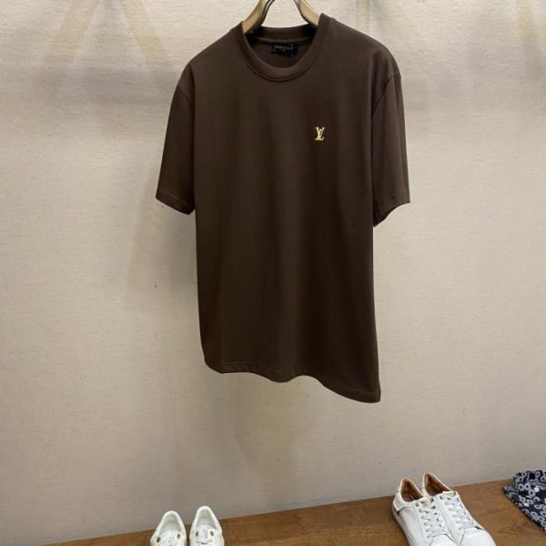 designer,replica,clothing,fake,1:1,lv,luxury,high quality Louis Vuitton Year of the Horse Limited Edition Classic Logo Embroidered Short-Sleeve T-Shirt (BF1QU)