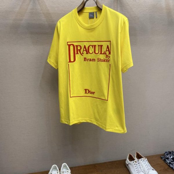 designer,replica,clothing,fake,1:1,lv,luxury,high quality Dior CD Heavy Embroidery T-Shirt (Y0OXC)