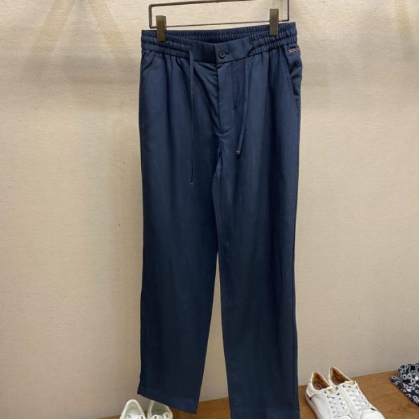 designer,replica,clothing,fake,1:1,lv,luxury,high quality Zzegna Men’s Linen Casual Pants (YBLKA)
