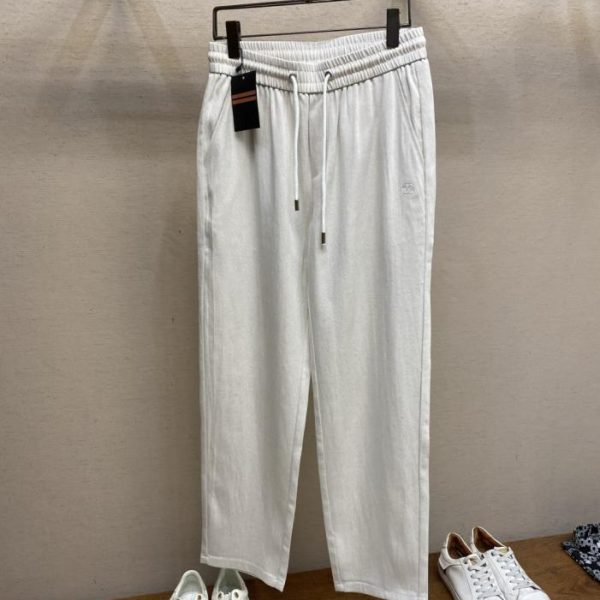 designer,replica,clothing,fake,1:1,lv,luxury,high quality Zzegna ZE Tencel Linen Casual Pants (EZE3O)