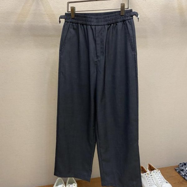 designer,replica,clothing,fake,1:1,lv,luxury,high quality AMI Wool Straight Leg Casual Pants (XCR38)