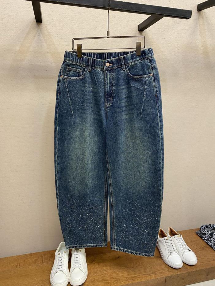 designer,replica,clothing,fake,1:1,lv,luxury,high quality MM6 Golden Galaxy Loose Fit Casual Jeans (10F1Y) designer,replica,clothing,fake,1:1,lv,luxury,high quality MM6 Golden Galaxy Loose Fit Casual Jeans (10F1Y)