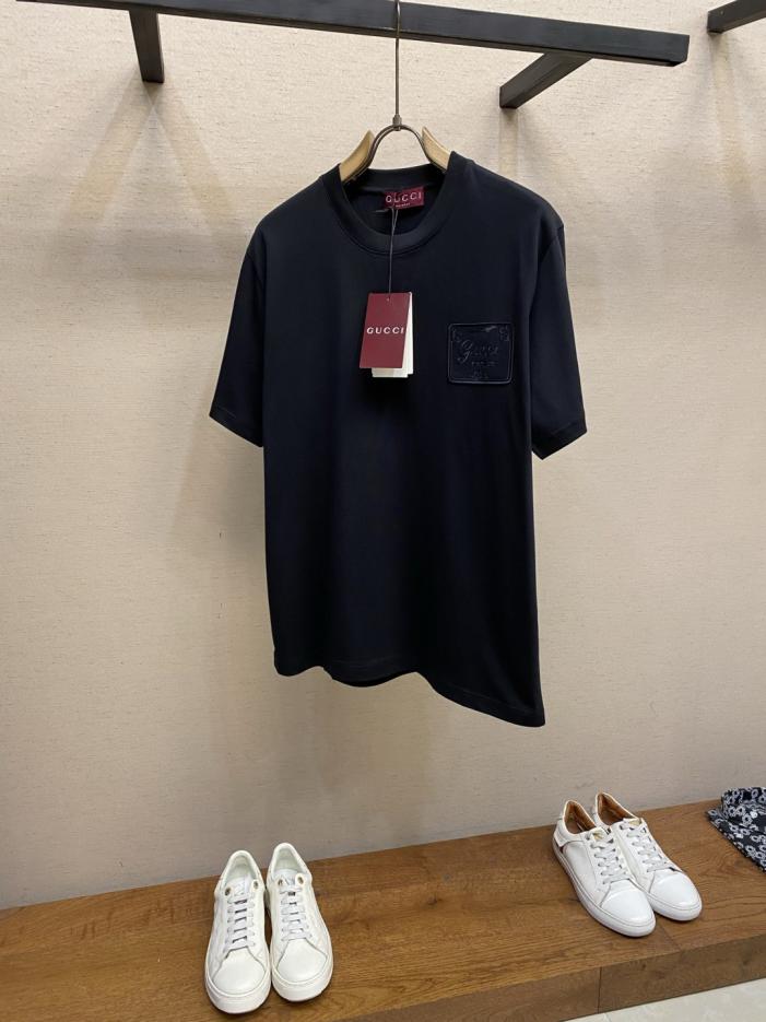 designer,replica,clothing,fake,1:1,lv,luxury,high quality Gucci Early Spring Collection Embroidered Logo Cotton Short-Sleeve T-Shirt (BZINK) designer,replica,clothing,fake,1:1,lv,luxury,high quality Gucci Early Spring Collection Embroidered Logo Cotton Short-Sleeve T-Shirt (BZINK)