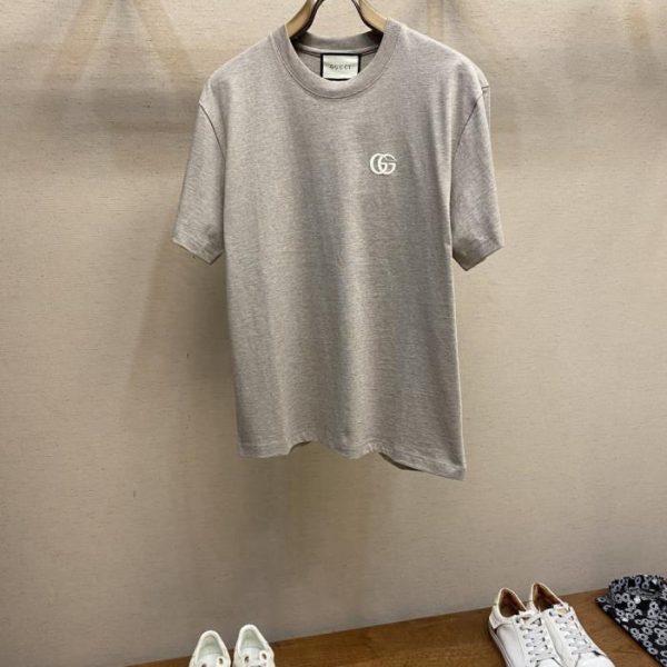 designer,replica,clothing,fake,1:1,lv,luxury,high quality Gucci washed letter short-sleeved T-shirt (1KRIO)