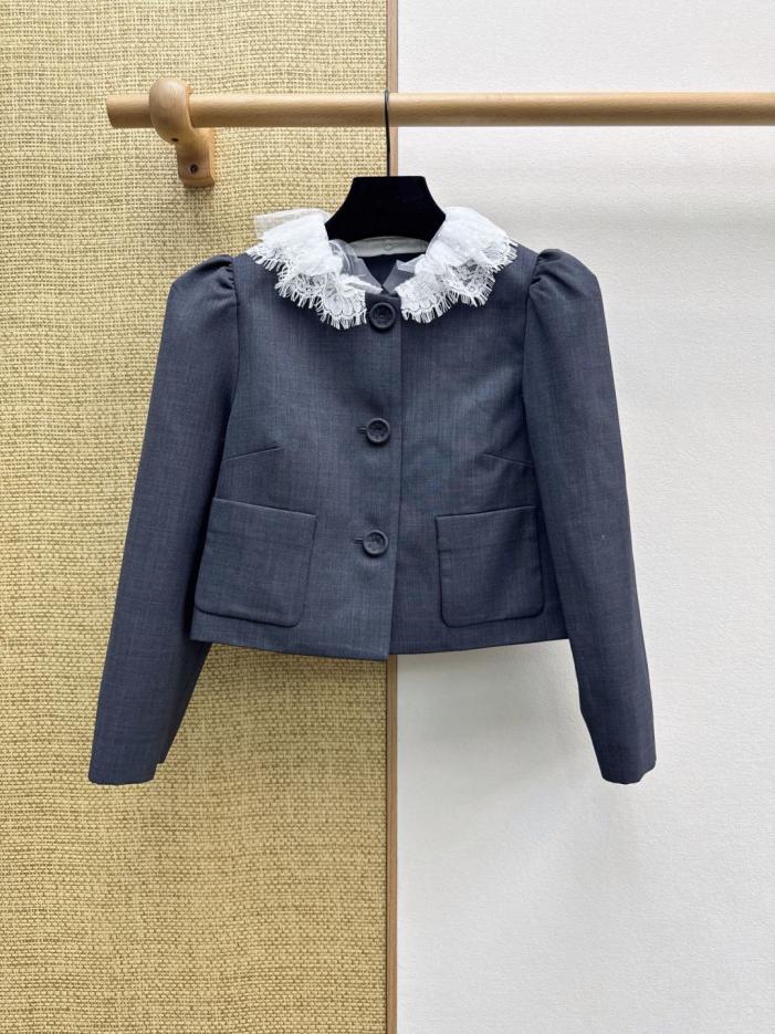 designer,replica,clothing,fake,1:1,lv,luxury,high quality MiuMiu Early Spring New Arrival: A chic, lace-trimmed, sequined, babydoll-style jacket paired with a belted, puffy mini skirt (K8U1D). designer,replica,clothing,fake,1:1,lv,luxury,high quality MiuMiu Early Spring New Arrival: A chic, lace-trimmed, sequined, babydoll-style jacket paired with a belted, puffy mini skirt (K8U1D).