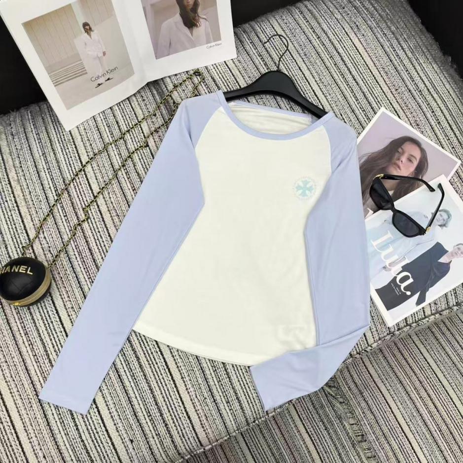 designer,replica,clothing,fake,1:1,lv,luxury,high quality Chrome Hearts New Cross Print Color Block Crew Neck Long Sleeve T-Shirt (O0DGV) designer,replica,clothing,fake,1:1,lv,luxury,high quality Chrome Hearts New Cross Print Color Block Crew Neck Long Sleeve T-Shirt (O0DGV)