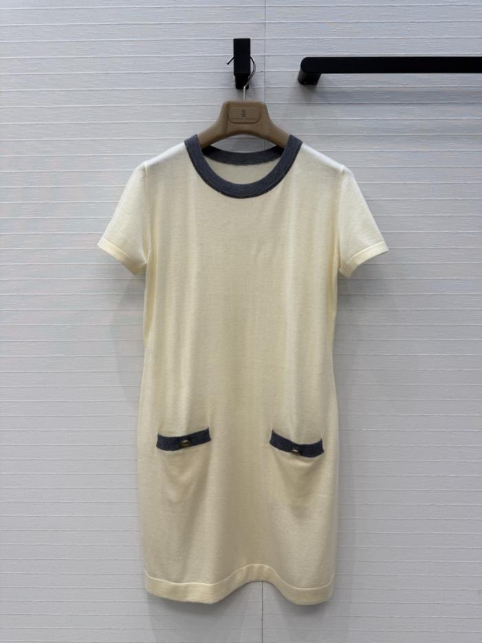 designer,replica,clothing,fake,1:1,lv,luxury,high quality BC New Arrival: Vintage Style Color-Blocked Crew Neck Short-Sleeve Knit Dress (YDDHH) designer,replica,clothing,fake,1:1,lv,luxury,high quality BC New Arrival: Vintage Style Color-Blocked Crew Neck Short-Sleeve Knit Dress (YDDHH)