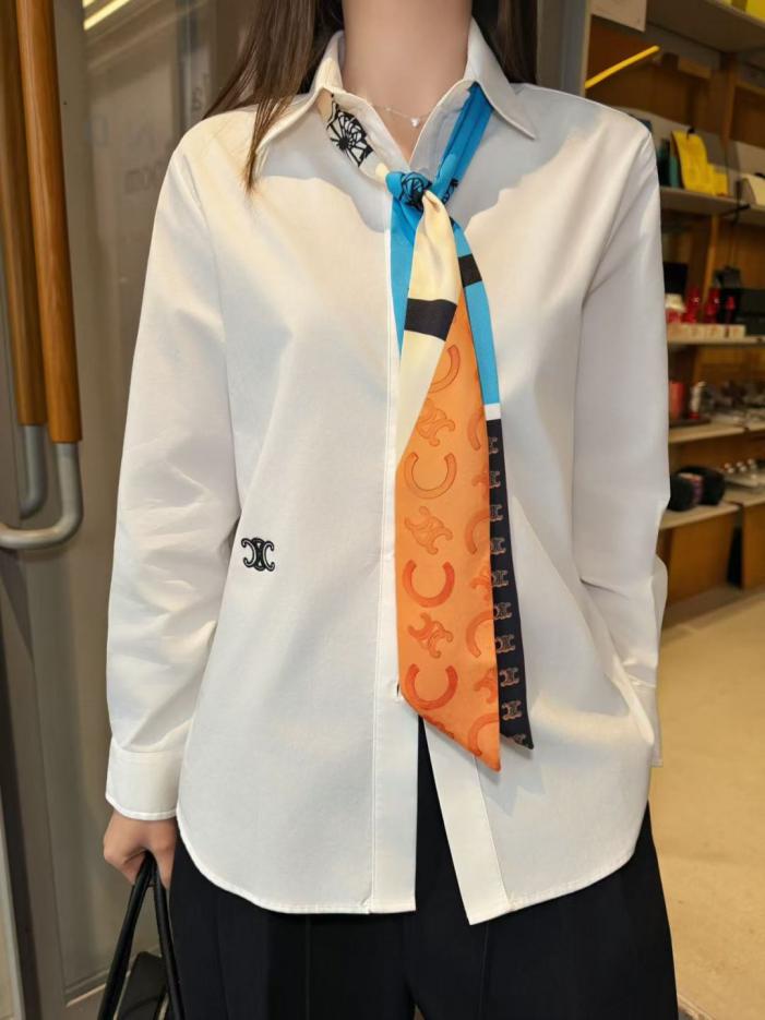 designer,replica,clothing,fake,1:1,lv,luxury,high quality Celine Embroidered Logo Scarf Blouse (BTEOD) designer,replica,clothing,fake,1:1,lv,luxury,high quality Celine Embroidered Logo Scarf Blouse (BTEOD)
