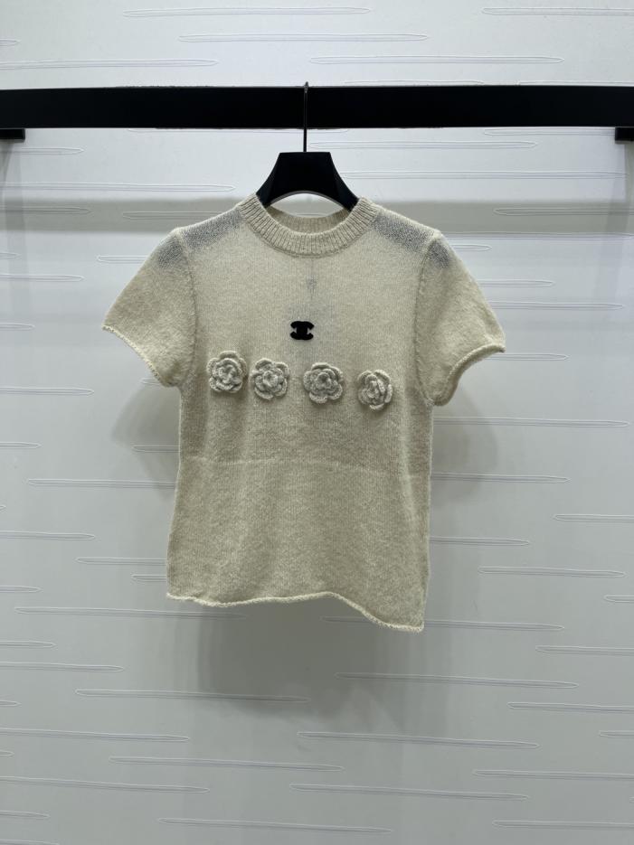 designer,replica,clothing,fake,1:1,lv,luxury,high quality CHANEL’s latest early spring collection: 3D floral knit short-sleeved top (QISN1) designer,replica,clothing,fake,1:1,lv,luxury,high quality CHANEL’s latest early spring collection: 3D floral knit short-sleeved top (QISN1)
