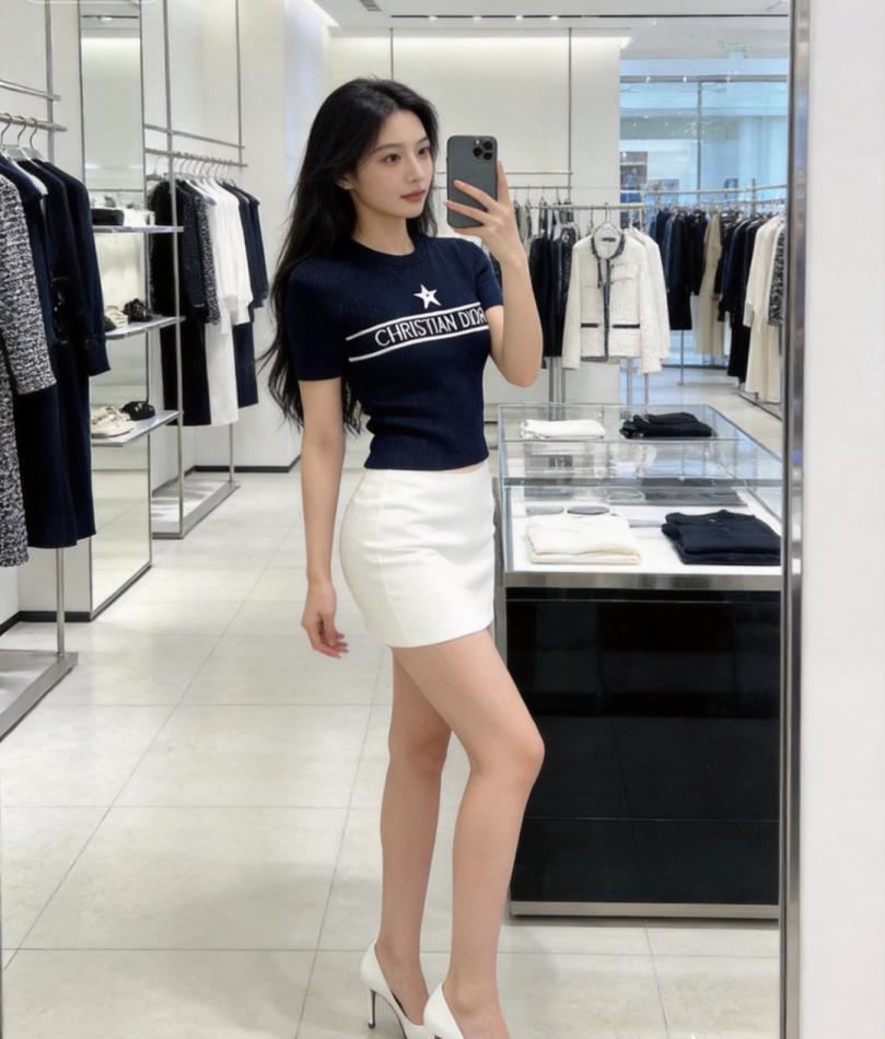 designer,replica,clothing,fake,1:1,lv,luxury,high quality Dior Early Spring Collection Logo Knit Short-Sleeve T-Shirt (NWQ3E) designer,replica,clothing,fake,1:1,lv,luxury,high quality Dior Early Spring Collection Logo Knit Short-Sleeve T-Shirt (NWQ3E)