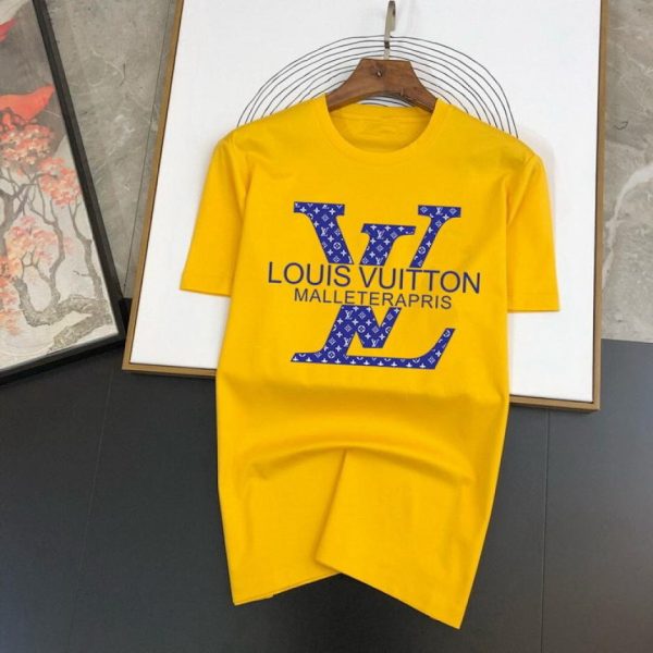 designer,replica,clothing,fake,1:1,lv,luxury,high quality Louis Vuitton T-shirt (C129)