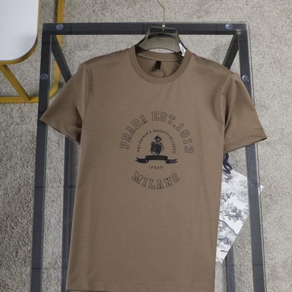 designer,replica,clothing,fake,1:1,lv,luxury,high quality Prada T-shirt (B476)