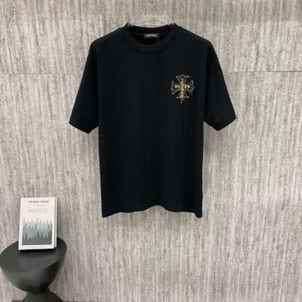 designer,replica,clothing,fake,1:1,lv,luxury,high quality Chrome Hearts T-shirt (5D07)
