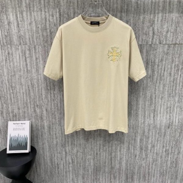 designer,replica,clothing,fake,1:1,lv,luxury,high quality Chrome Hearts T-shirt (E9B5)