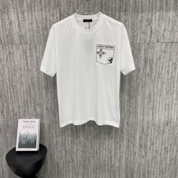 designer,replica,clothing,fake,1:1,lv,luxury,high quality Louis Vuitton T-shirt (5E06)