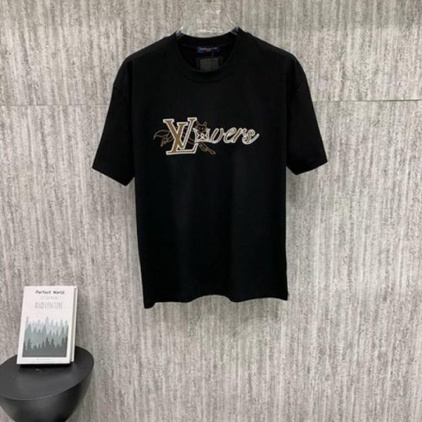 designer,replica,clothing,fake,1:1,lv,luxury,high quality Louis Vuitton T-shirt (C32B)