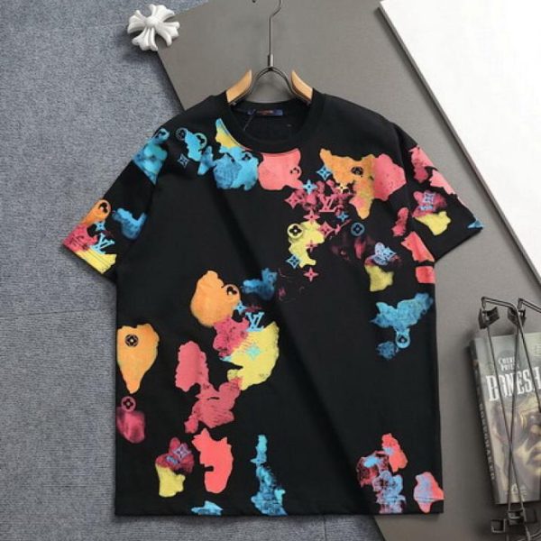 designer,replica,clothing,fake,1:1,lv,luxury,high quality Louis Vuitton T-shirt (5AFD)