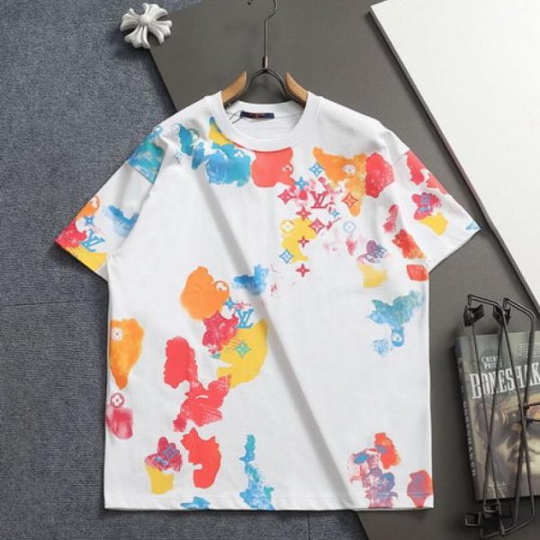 designer,replica,clothing,fake,1:1,lv,luxury,high quality Louis Vuitton T-shirt (6DFF)