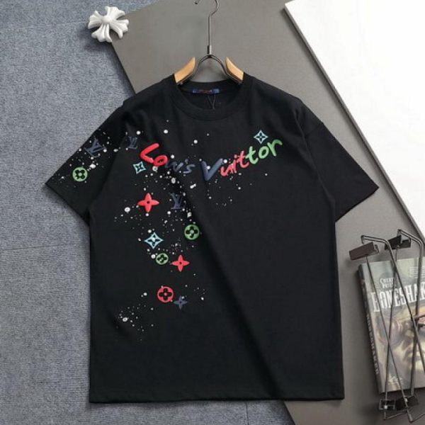 designer,replica,clothing,fake,1:1,lv,luxury,high quality Louis Vuitton T-shirt (C477)