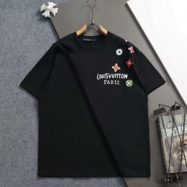 designer,replica,clothing,fake,1:1,lv,luxury,high quality Louis Vuitton T-shirt (F89F)