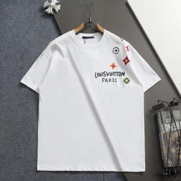 designer,replica,clothing,fake,1:1,lv,luxury,high quality Louis Vuitton T-shirt (F9B0)