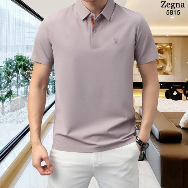 designer,replica,clothing,fake,1:1,lv,luxury,high quality Zegna T-shirt (F8DF)