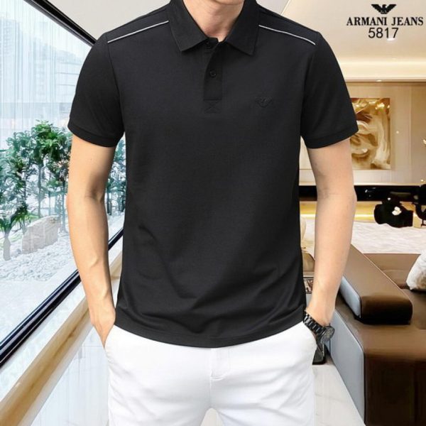 designer,replica,clothing,fake,1:1,lv,luxury,high quality Armani T-shirt (391F)